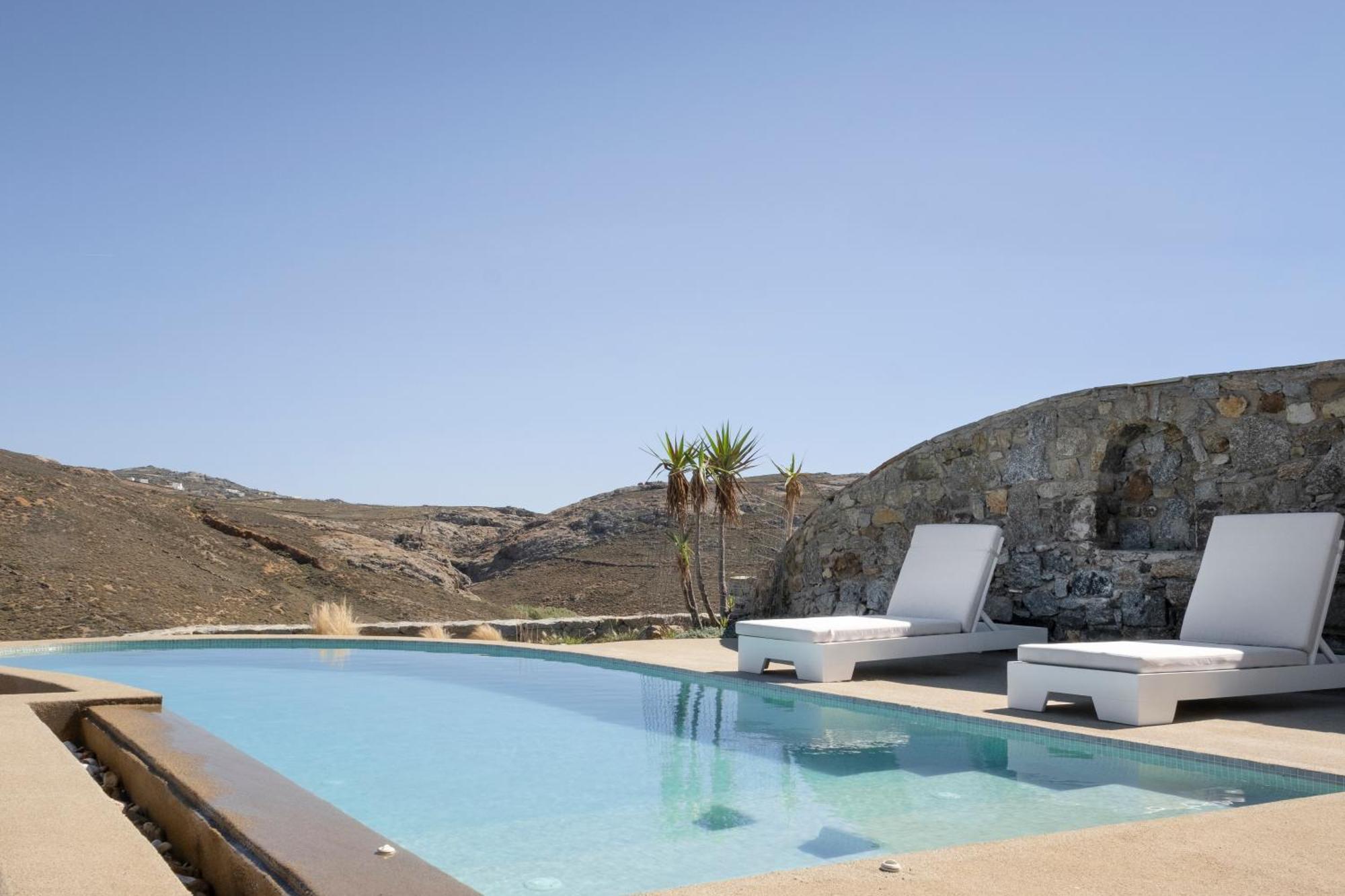 Mykonos Residence Villas & Suites Merchia Beach エクステリア 写真