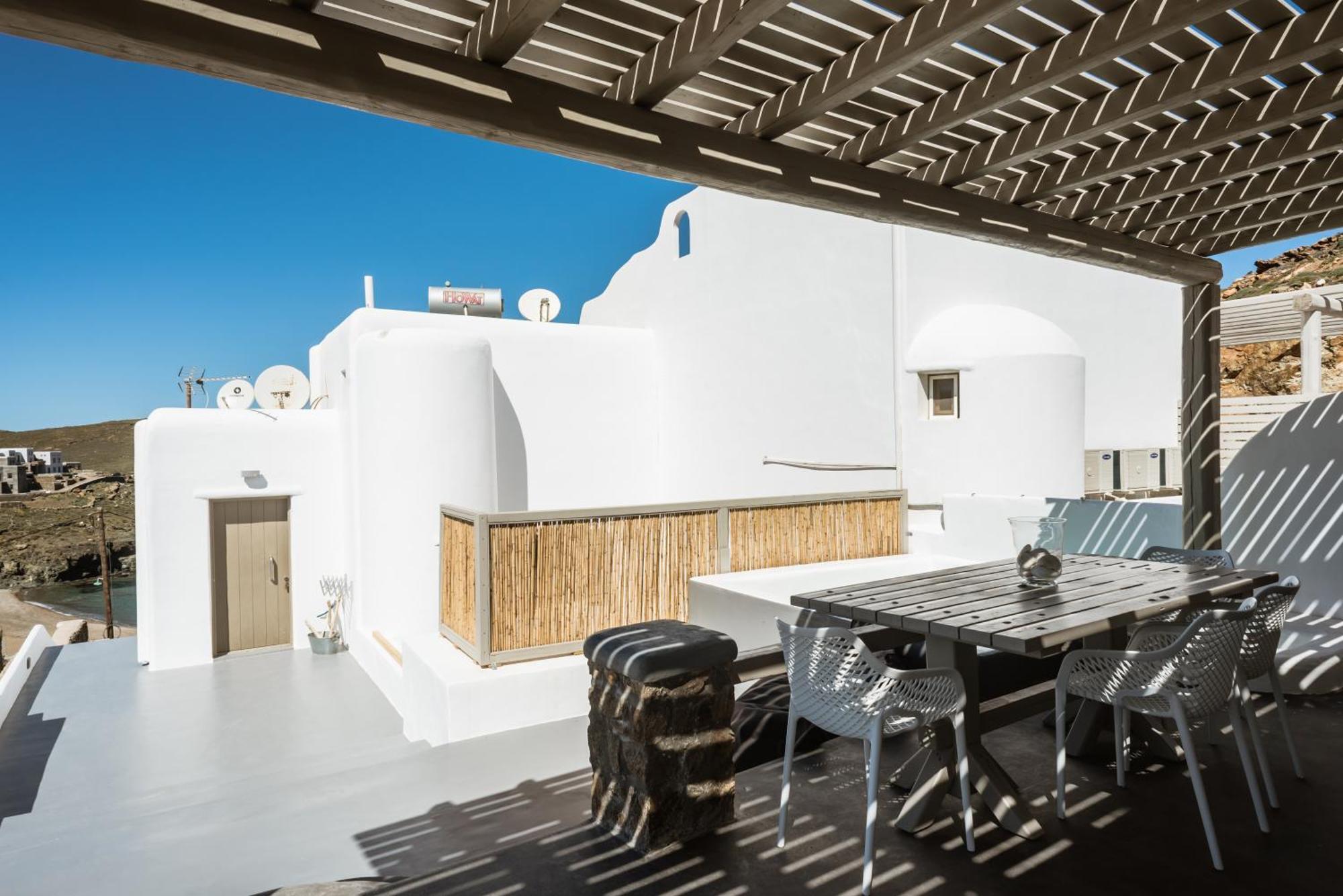 Mykonos Residence Villas & Suites Merchia Beach エクステリア 写真