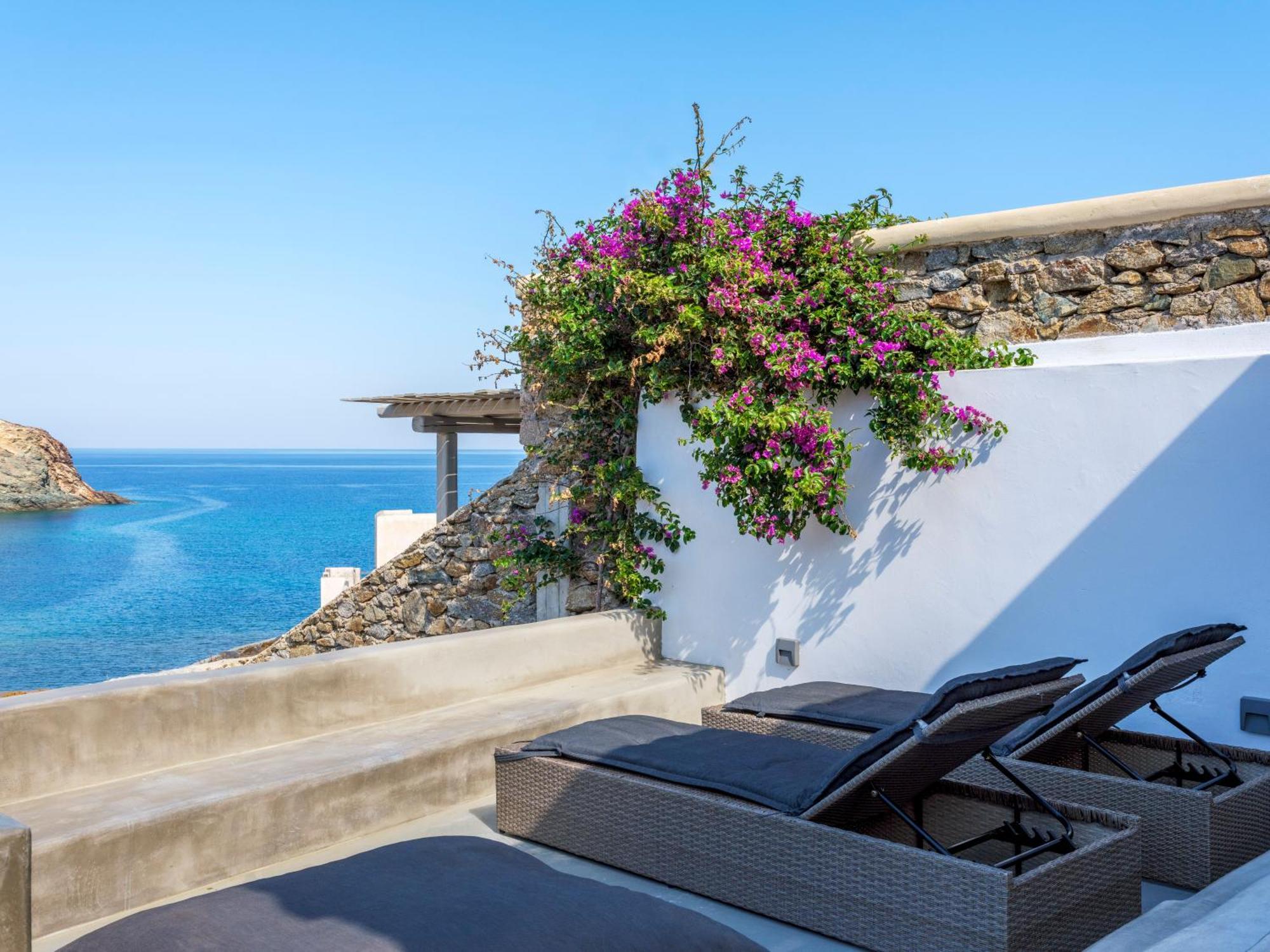 Mykonos Residence Villas & Suites Merchia Beach エクステリア 写真