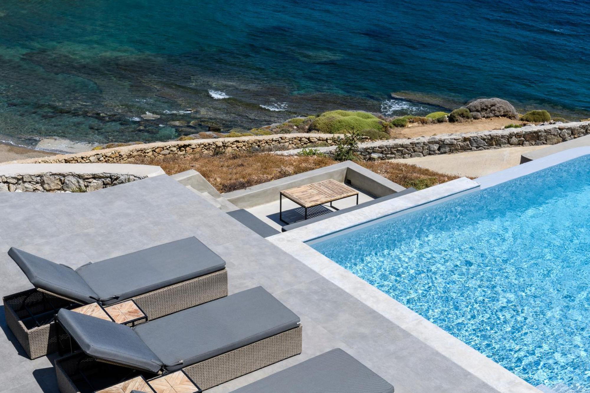 Mykonos Residence Villas & Suites Merchia Beach エクステリア 写真
